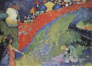 Wassily Kandinsky Balvegzet USA oil painting artist